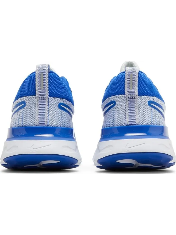Кроссовки Nike React Infinity Run Flyknit 2 'White Hyper Royal' — изображение 6 из 8, синий