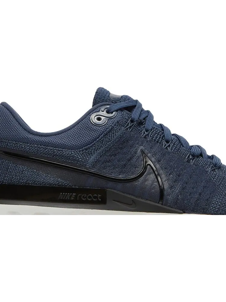 Кроссовки Nike React Infinity Run Flyknit 2 'Thunder Blue' — изображение 2 из 8, синий