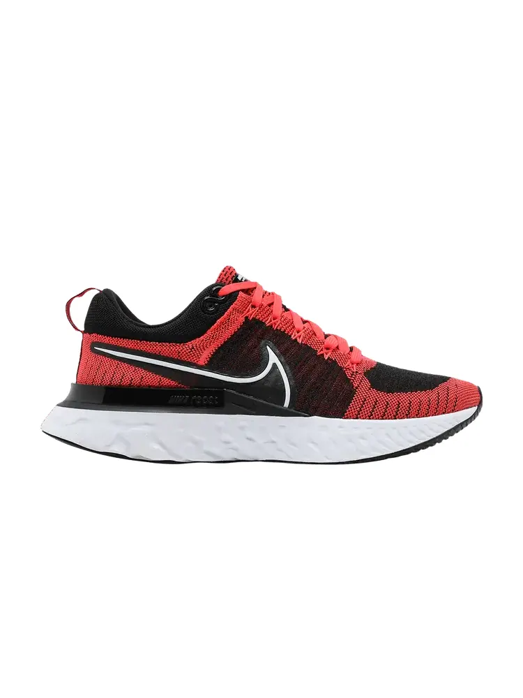 Кроссовки Nike React Infinity Run Flyknit 2 'Bright Crimson Black' — изображение 1 из 9