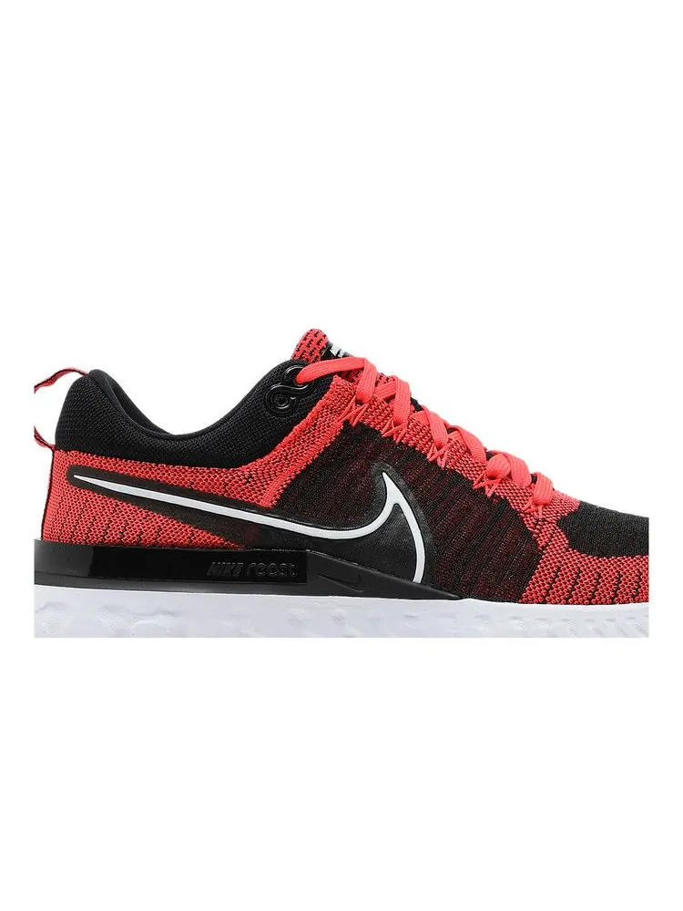 Кроссовки Nike React Infinity Run Flyknit 2 'Bright Crimson Black' — изображение 3 из 9