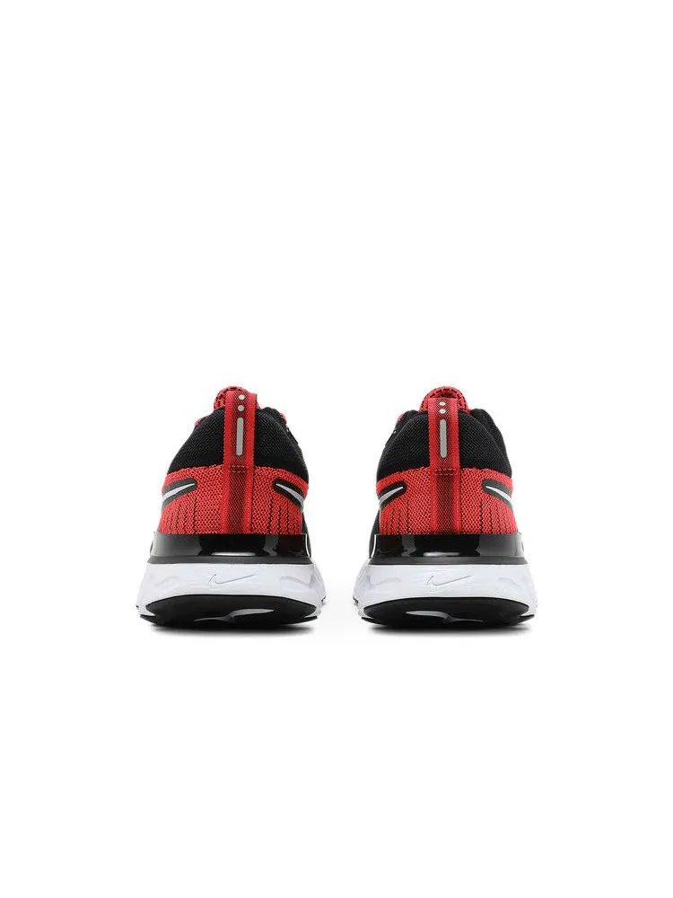 Кроссовки Nike React Infinity Run Flyknit 2 'Bright Crimson Black' — изображение 7 из 9