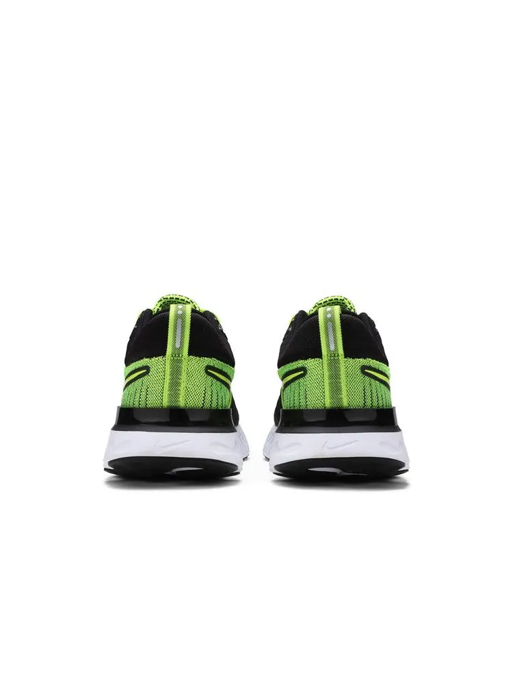 Кроссовки Nike React Infinity Run Flyknit 2 'Volt Black' — изображение 7 из 9, черный