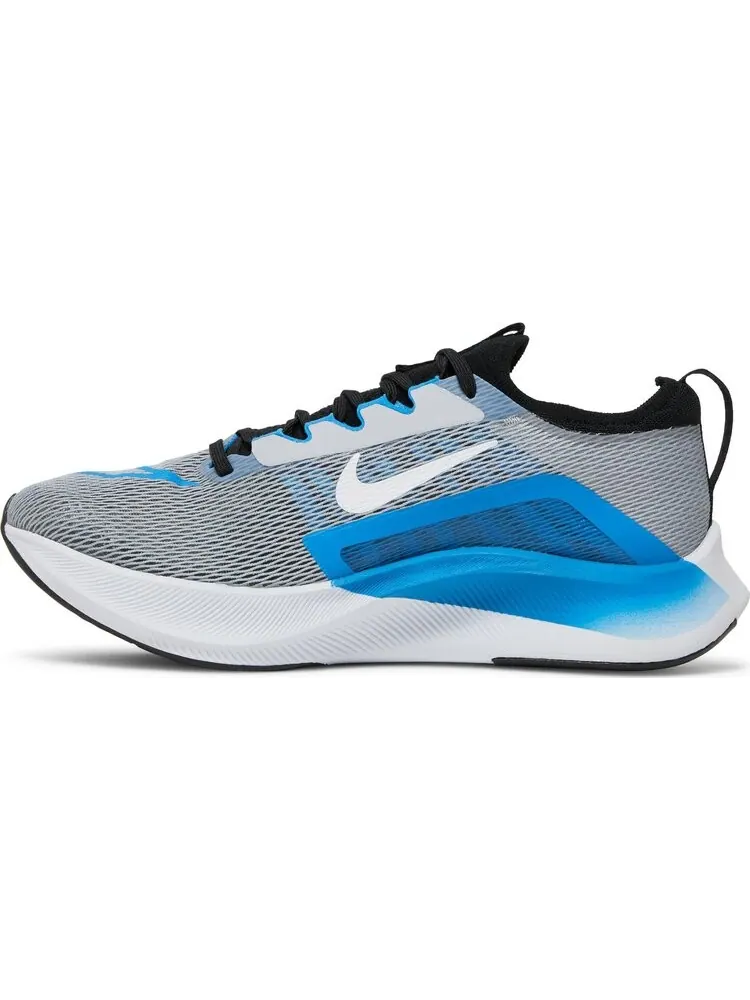 Кроссовки Nike Zoom Fly 4 'Wolf Grey Photo Blue' — изображение 3 из 8, серый