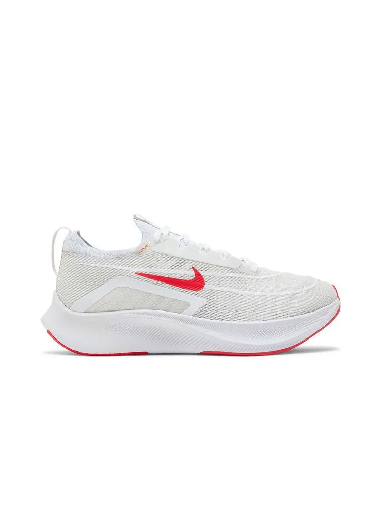 Кроссовки Nike Zoom Fly 4 'Platinum Tint Siren Red' — изображение 2 из 9, платиновый/красный/белый