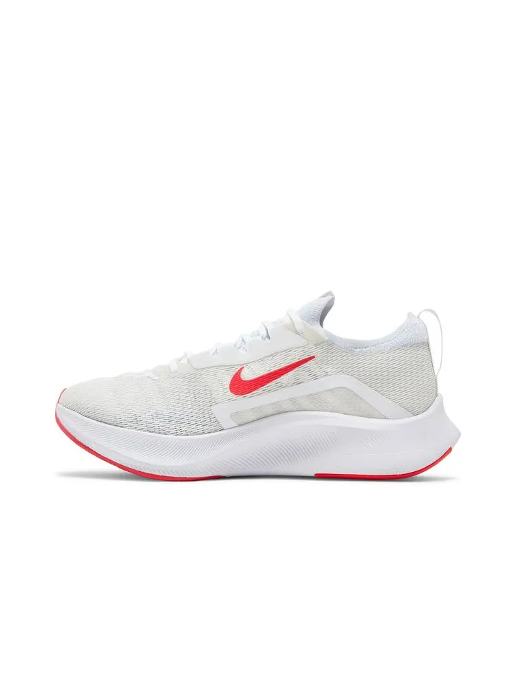 Кроссовки Nike Zoom Fly 4 'Platinum Tint Siren Red' — изображение 4 из 9, платиновый/красный/белый
