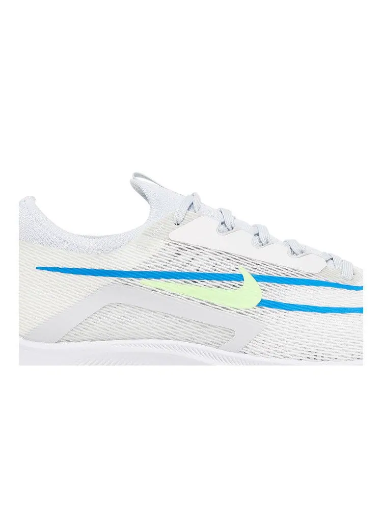 Кроссовки Nike Zoom Fly 4 'White Imperial Blue Lime Glow' — изображение 3 из 9, белый/платиновый/синий