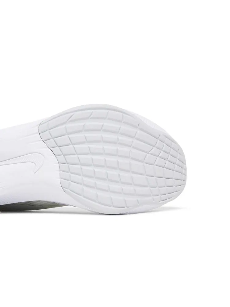Кроссовки Nike Zoom Fly 4 'White Imperial Blue Lime Glow' — изображение 6 из 9, белый/платиновый/синий