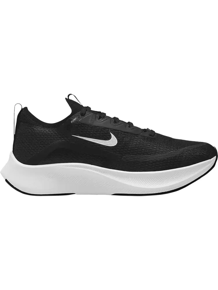 Кроссовки Nike Wmns Zoom Fly 4 'Black White' — изображение 1 из 1, черный
