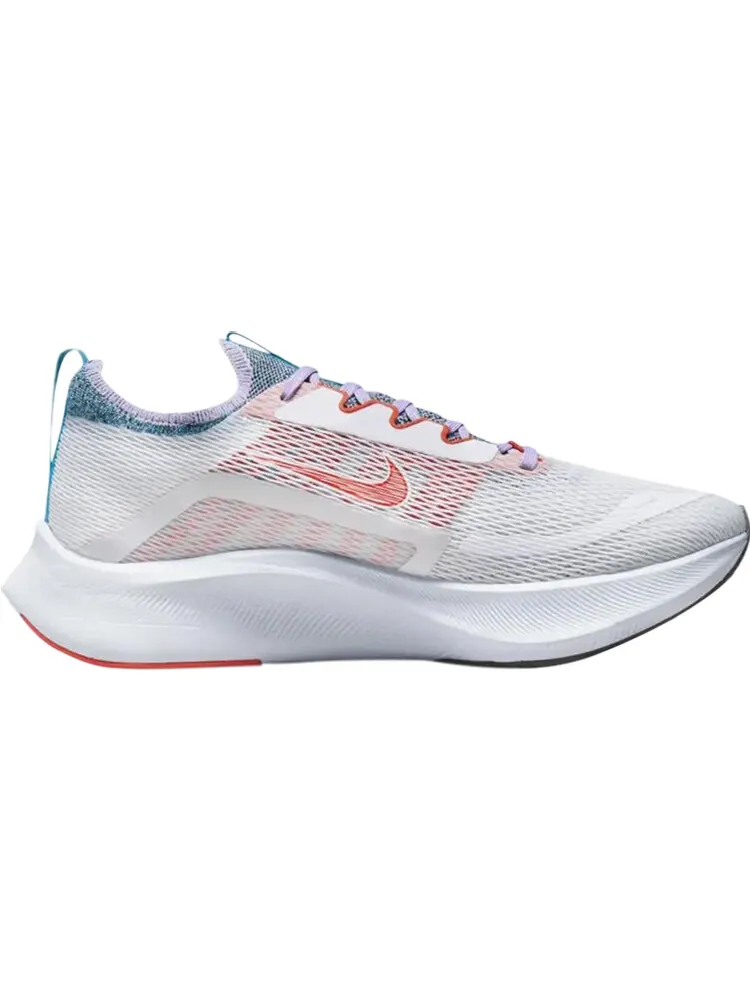 Кроссовки Nike Wmns Zoom Fly 4 'White Team Orange Lilac' — изображение 1 из 1, белый