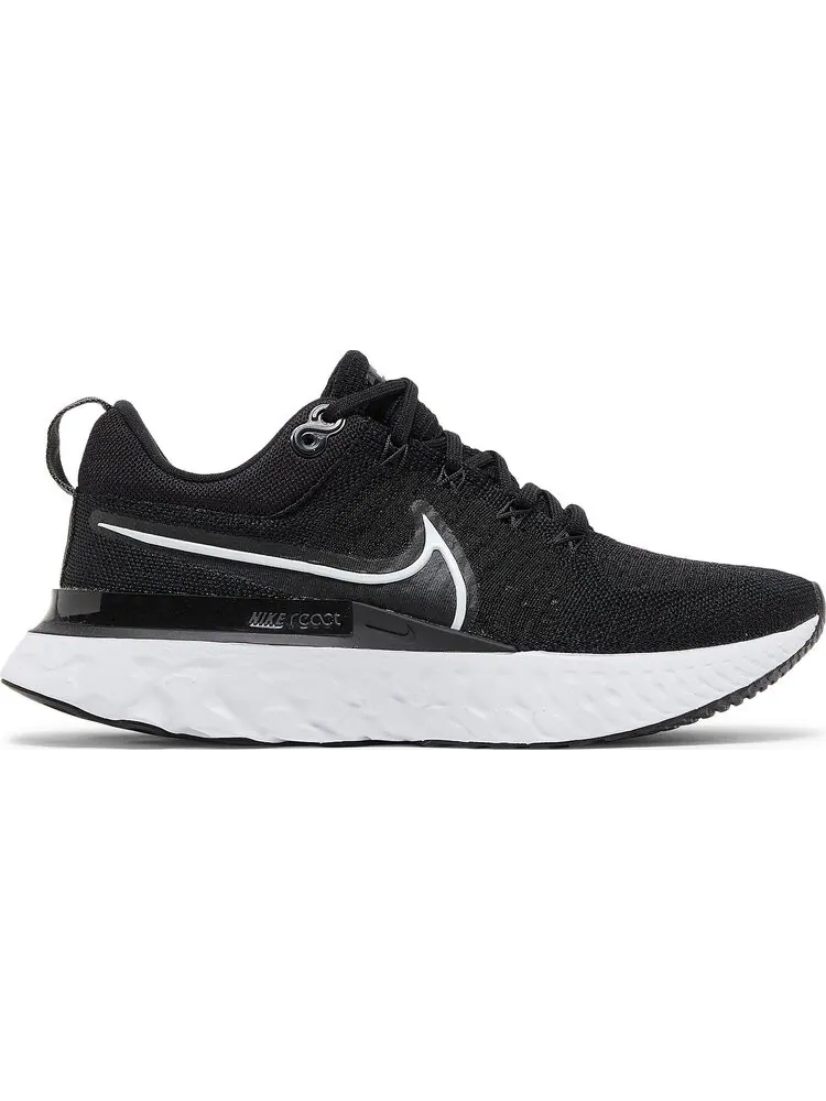 Кроссовки Nike Wmns React Infinity Run Flyknit 2 'Black' — изображение 1 из 8, черный