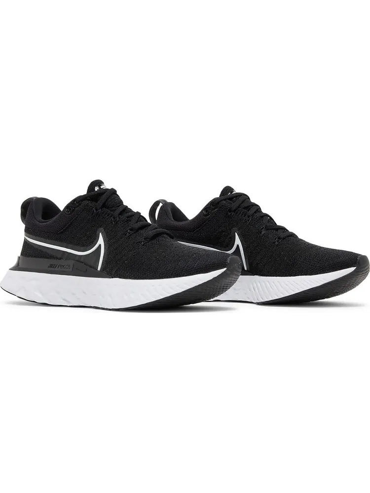 Кроссовки Nike Wmns React Infinity Run Flyknit 2 'Black' — изображение 8 из 8, черный