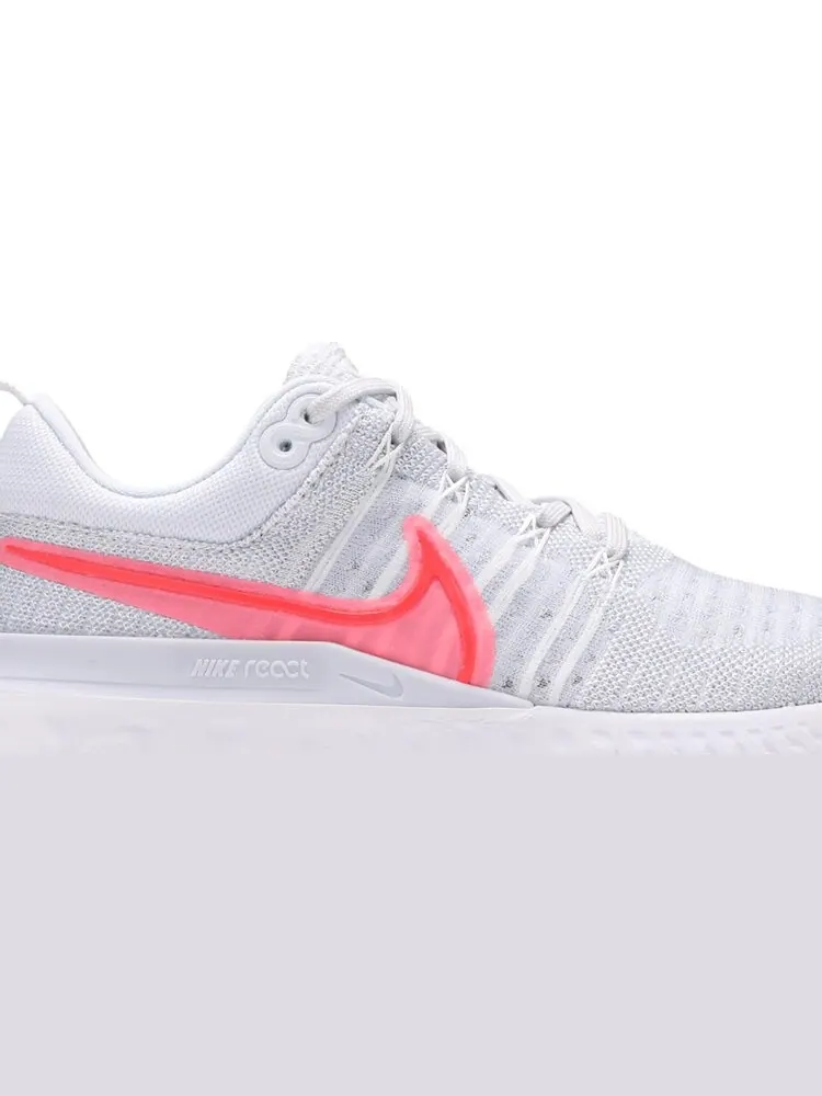 Кроссовки Nike Wmns React Infinity Run Flyknit 2 'Sunset Pulse' — изображение 2 из 8, серый