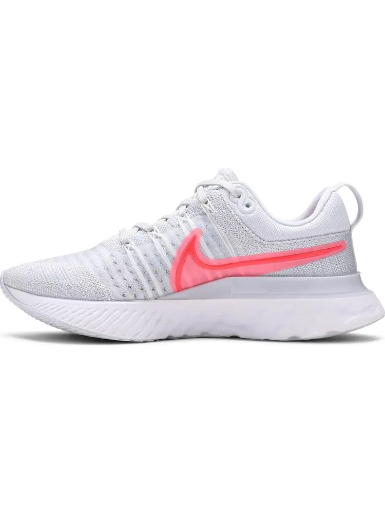 Кроссовки Nike Wmns React Infinity Run Flyknit 2 'Sunset Pulse' — изображение 3 из 8, серый