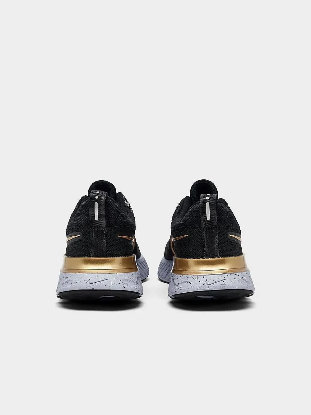 Кроссовки Nike Wmns React Infinity Run Flyknit 2 'Black Metallic Gold' — изображение 6 из 7, черный