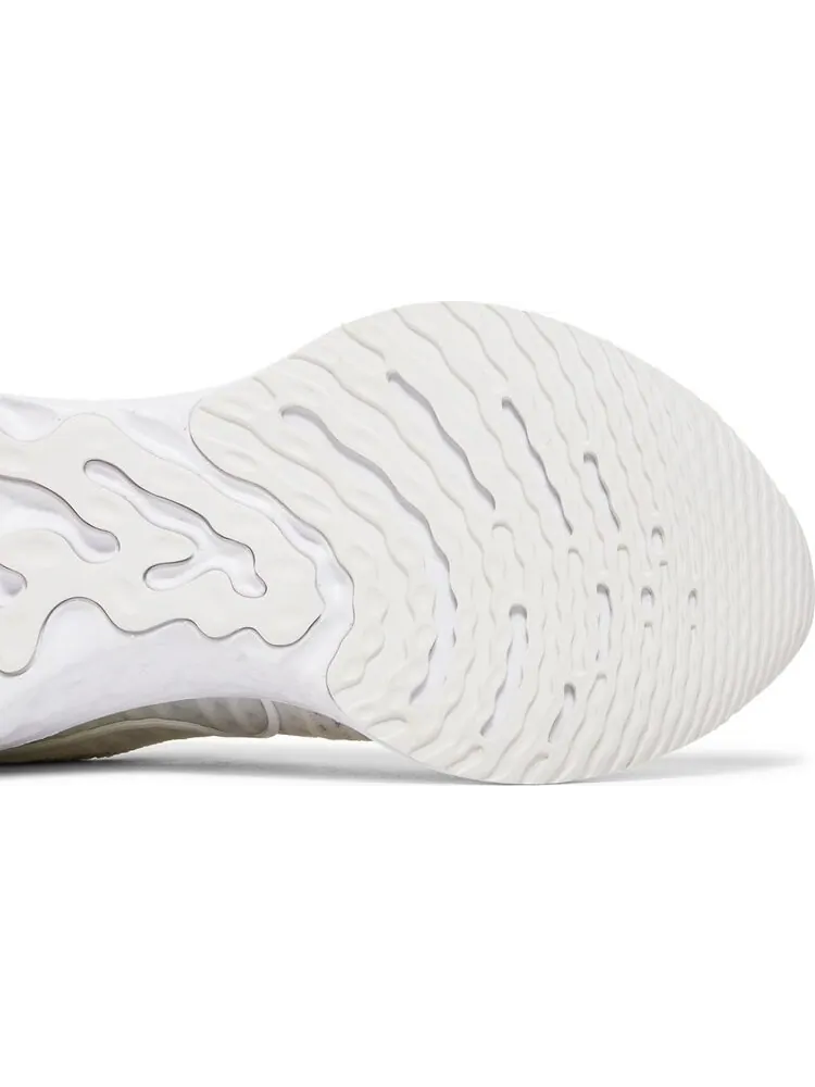 Кроссовки Nike Wmns React Infinity Run Flyknit 2 'White Light Citron' — изображение 5 из 8, белый