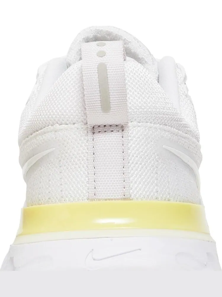 Кроссовки Nike Wmns React Infinity Run Flyknit 2 'White Light Citron' — изображение 7 из 8, белый