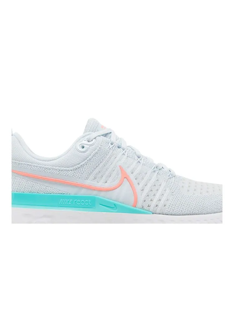 Кроссовки Nike Wmns React Infinity Run Flyknit 2 'Blue Tint Lava Glow' — изображение 3 из 9, синий