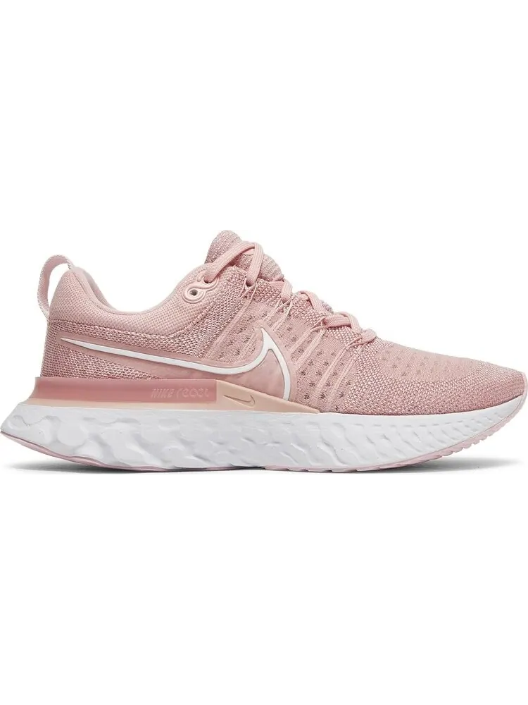 Кроссовки Nike Wmns React Infinity Run Flyknit 2 'Pink Glaze' — изображение 1 из 8, розовый