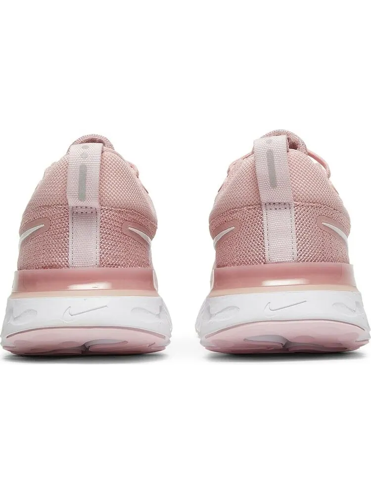 Кроссовки Nike Wmns React Infinity Run Flyknit 2 'Pink Glaze' — изображение 6 из 8, розовый