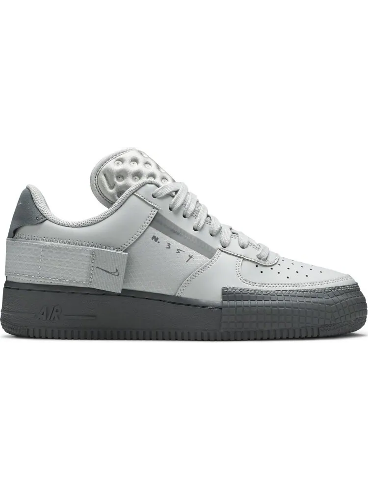 Кроссовки Nike Air Force 1 Type 'Grey Fog' — изображение 1 из 8, серый
