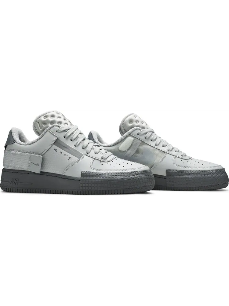 Кроссовки Nike Air Force 1 Type 'Grey Fog' — изображение 8 из 8, серый