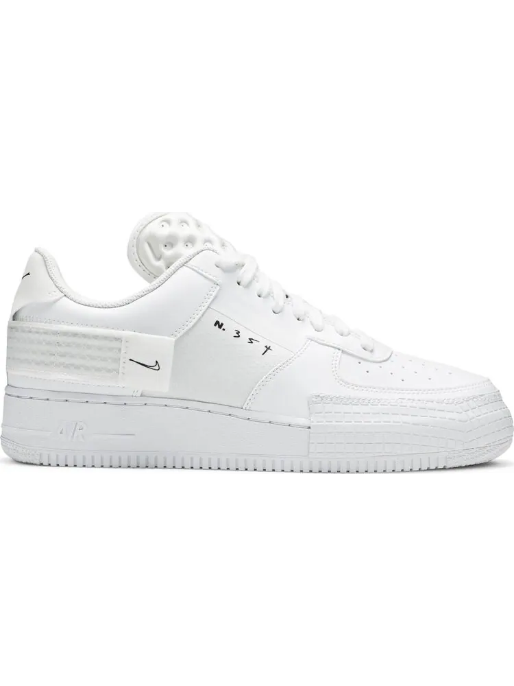Кроссовки Nike Air Force 1 Type 2 'Triple White' — изображение 1 из 8, белый