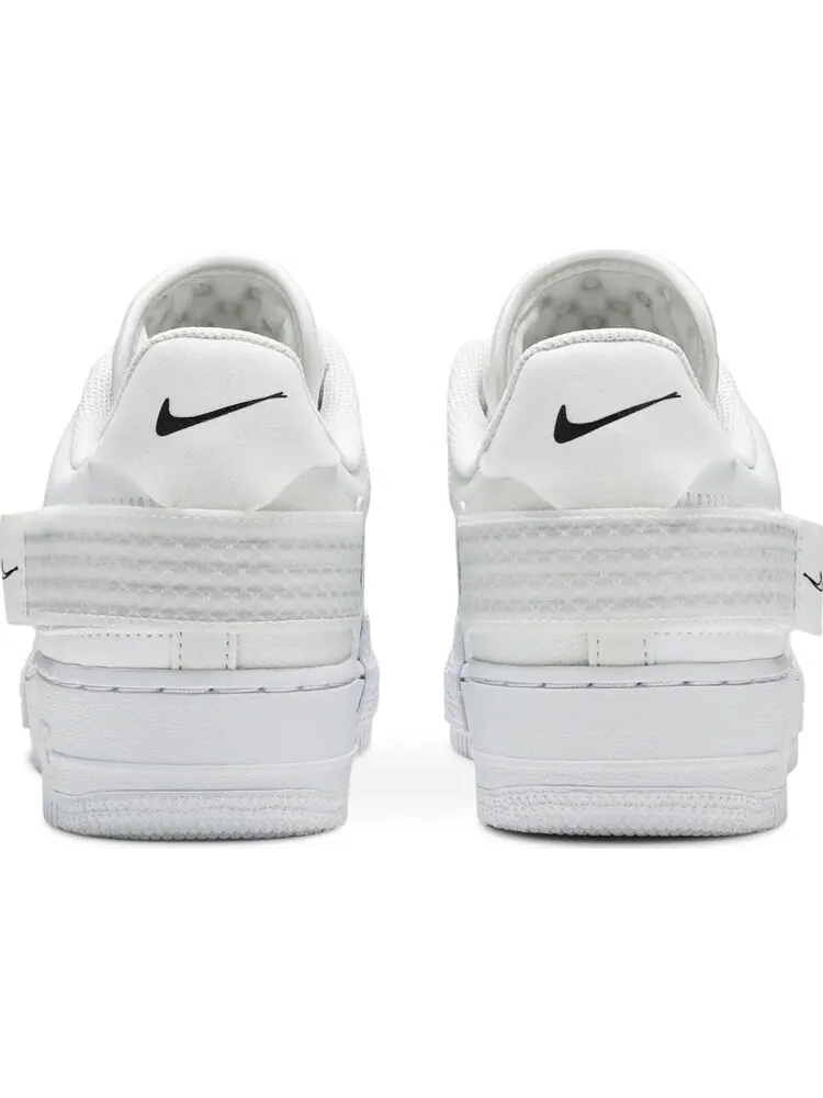 Кроссовки Nike Air Force 1 Type 2 'Triple White' — изображение 6 из 8, белый