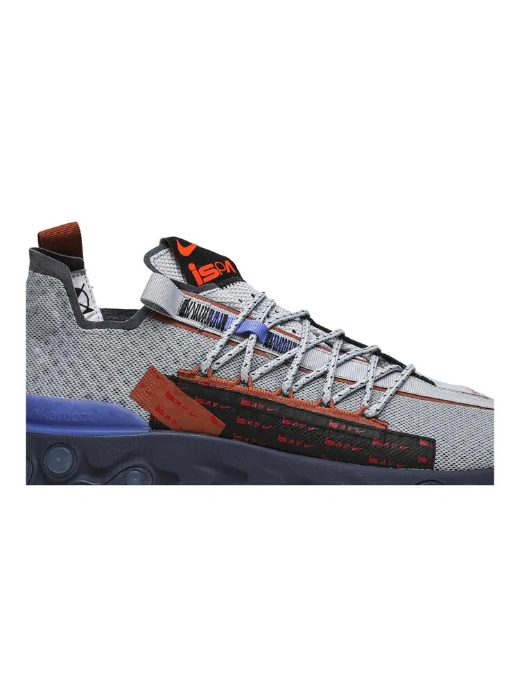 Кроссовки Nike React WR ISPA 'Wolf Grey' — изображение 2 из 4, серый