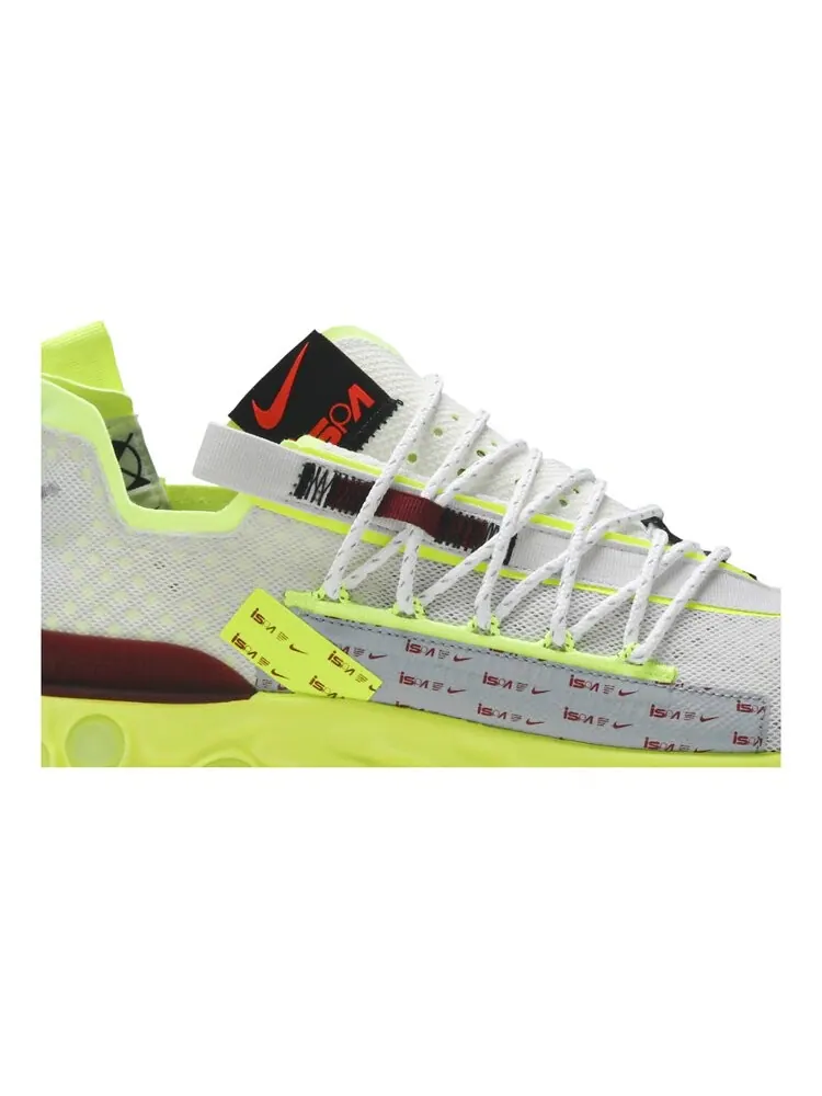 Кроссовки Nike React WR ISPA 'Platinum Volt' — изображение 2 из 4, белый