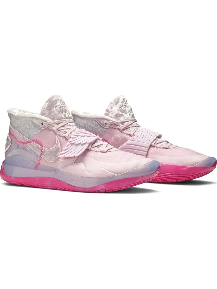 Кроссовки Nike KD 12 'Aunt Pearl' — изображение 8 из 8, розовый