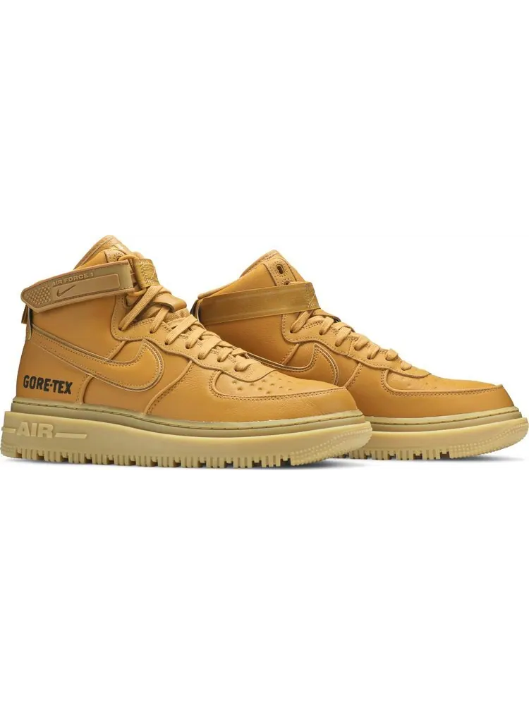 Кроссовки Nike Air Force 1 Gore-Tex Boot 'Wheat' — изображение 8 из 8, загар