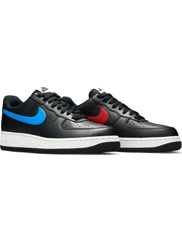 Кроссовки Nike Air Force 1 '07 'Mismatch Swooshes - Black' — изображение 8 из 8, черный
