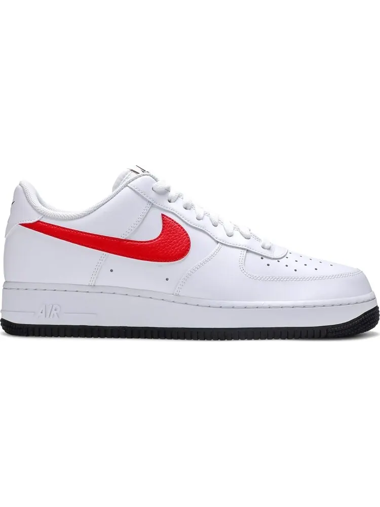 Кроссовки Nike Air Force 1 '07 'Mismatched Swooshes - White' — изображение 1 из 8, белый