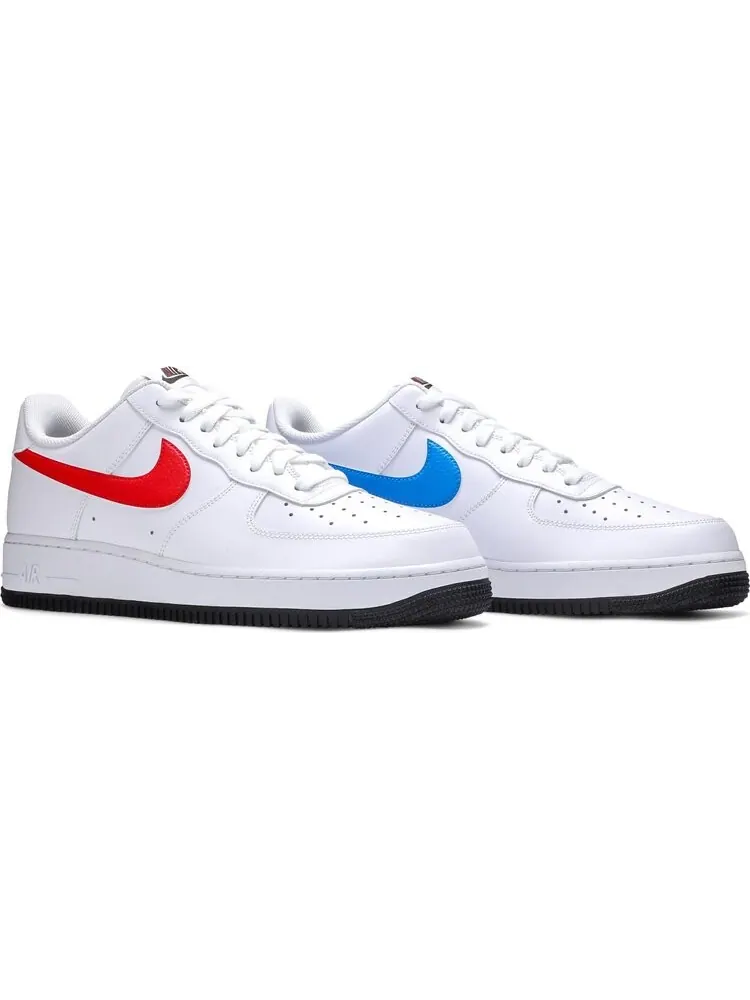 Кроссовки Nike Air Force 1 '07 'Mismatched Swooshes - White' — изображение 8 из 8, белый