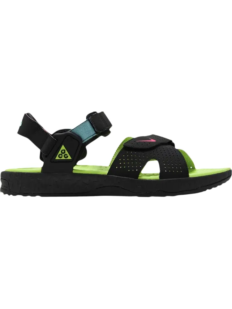 Сандалии Nike ACG Air Deschutz 'Black Ghost Green' — изображение 1 из 1, черный