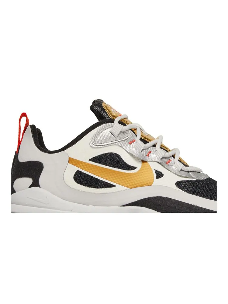 Кроссовки Wmns Air Max 270 React 'Metallic Gold Swoosh' — изображение 2 из 8, металлик золотистый