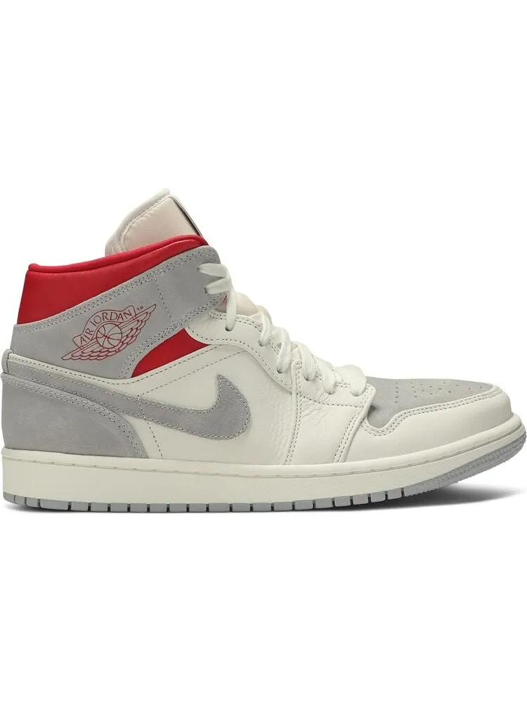 Кроссовки Air Jordan 1 Mid "Past, Present, Future" — изображение 1 из 8, бежевый