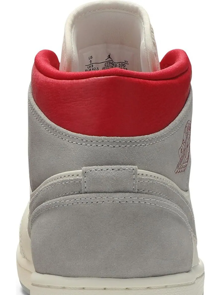 Кроссовки Air Jordan 1 Mid "Past, Present, Future" — изображение 7 из 8, бежевый