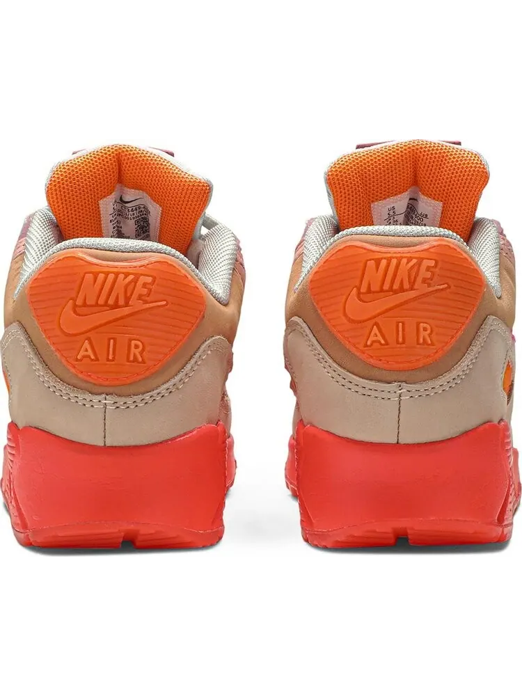 Кроссовки Nike Wmns Air Max 90 'Platinum Crimson' — изображение 6 из 8, розовый