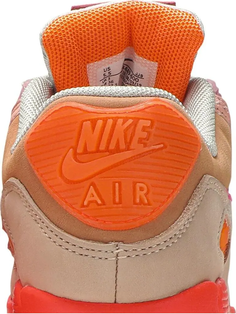 Кроссовки Nike Wmns Air Max 90 'Platinum Crimson' — изображение 7 из 8, розовый