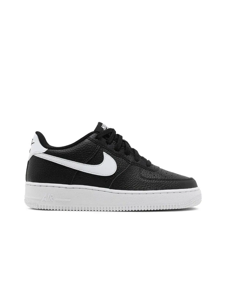 Кроссовки Nike Air Force 1 GS 'Black White' — изображение 2 из 9, черный/белый