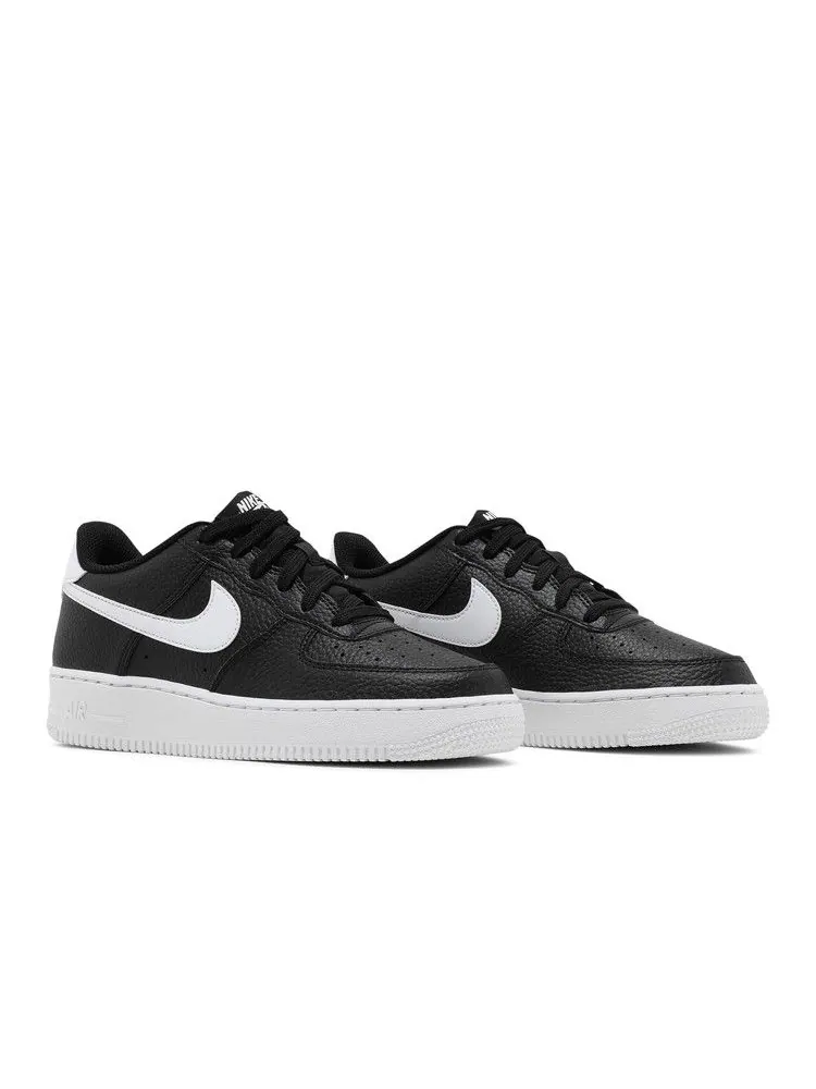 Кроссовки Nike Air Force 1 GS 'Black White' — изображение 9 из 9, черный/белый