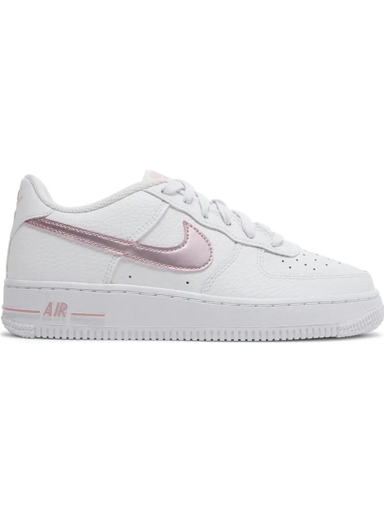 Кроссовки Nike Air Force 1 GS 'White Pink Glaze' — изображение 1 из 8, белый