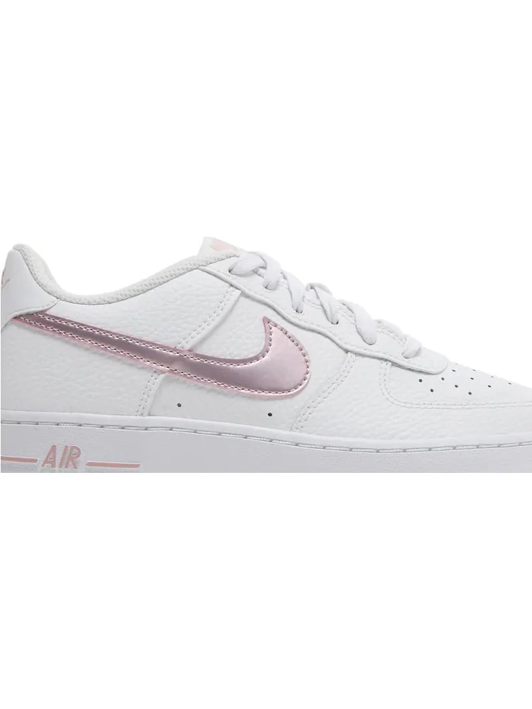 Кроссовки Nike Air Force 1 GS 'White Pink Glaze' — изображение 7 из 8, белый