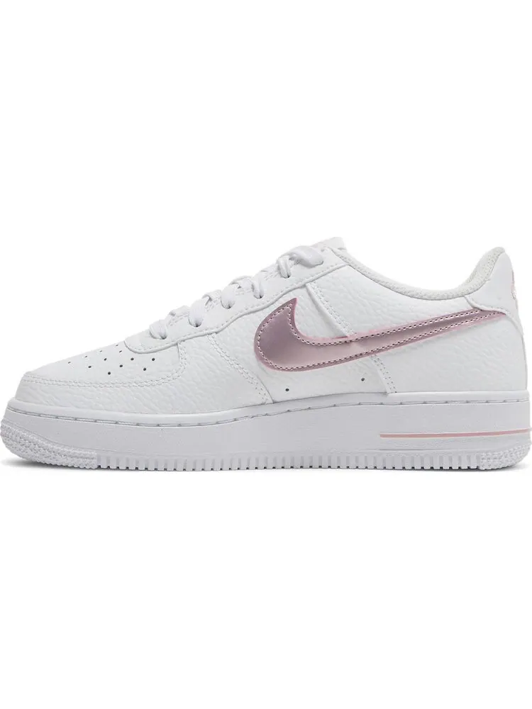 Кроссовки Nike Air Force 1 GS 'White Pink Glaze' — изображение 8 из 8, белый