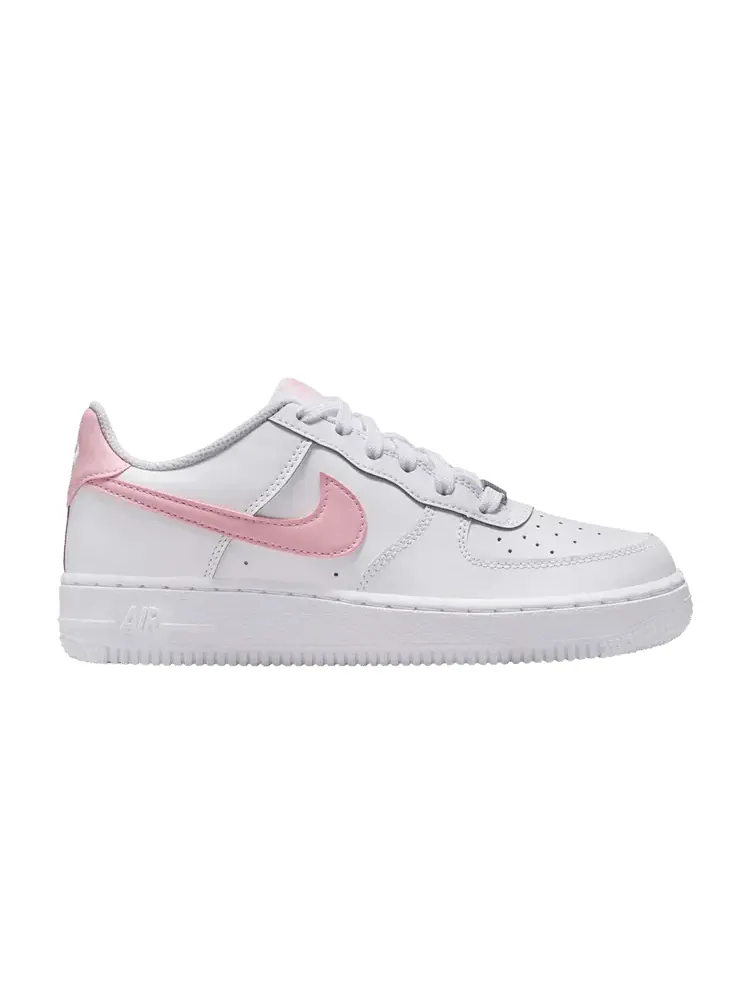 Кроссовки Nike Air Force 1 GS 'White Medium Soft Pink' — изображение 1 из 1, белый/белый/розовый