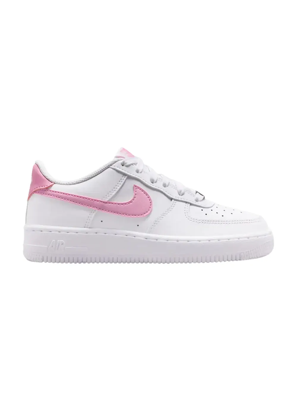 Кроссовки Nike Air Force 1 GS — изображение 1 из 1, белый/розовый-белый