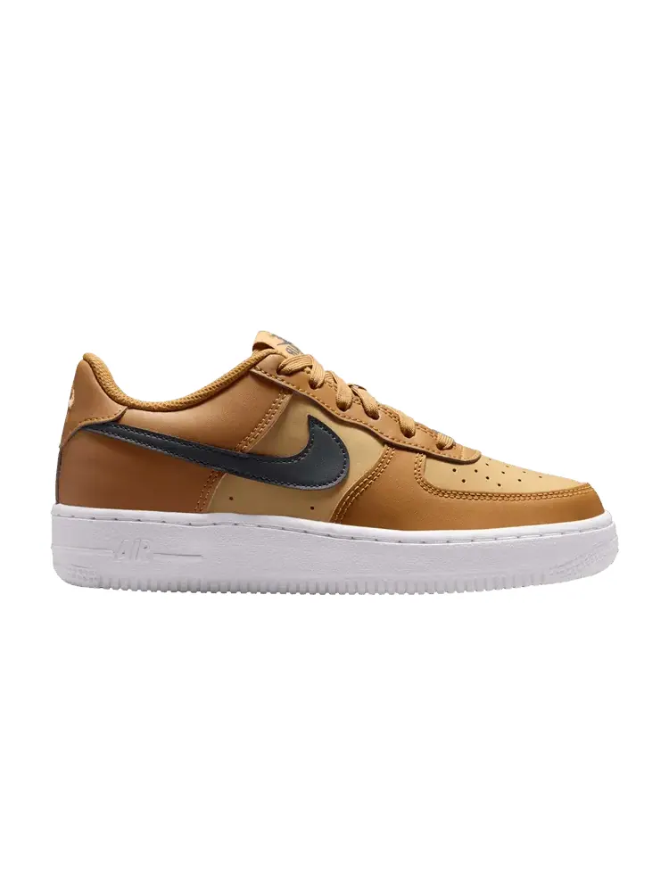Кроссовки Nike Air Force 1 GS 'Wheat Anthracite' — изображение 1 из 1, золотистый/белый
