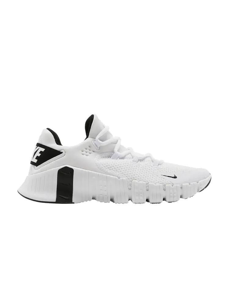 Кроссовки Nike Free Metcon 4 'White Black' — изображение 1 из 9, белый/белый/черный