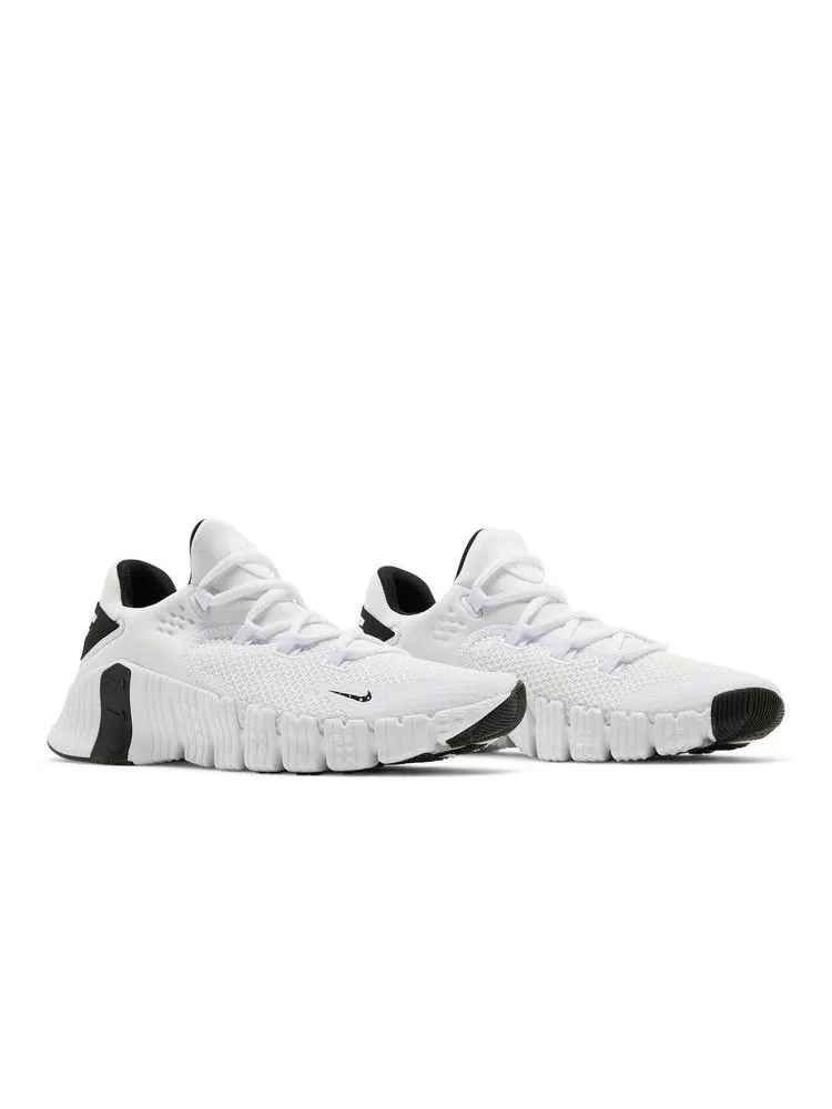 Кроссовки Nike Free Metcon 4 'White Black' — изображение 9 из 9, белый/белый/черный